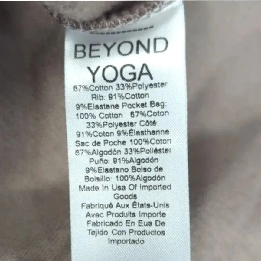 Beyond Yoga Zip-Up Hoodie