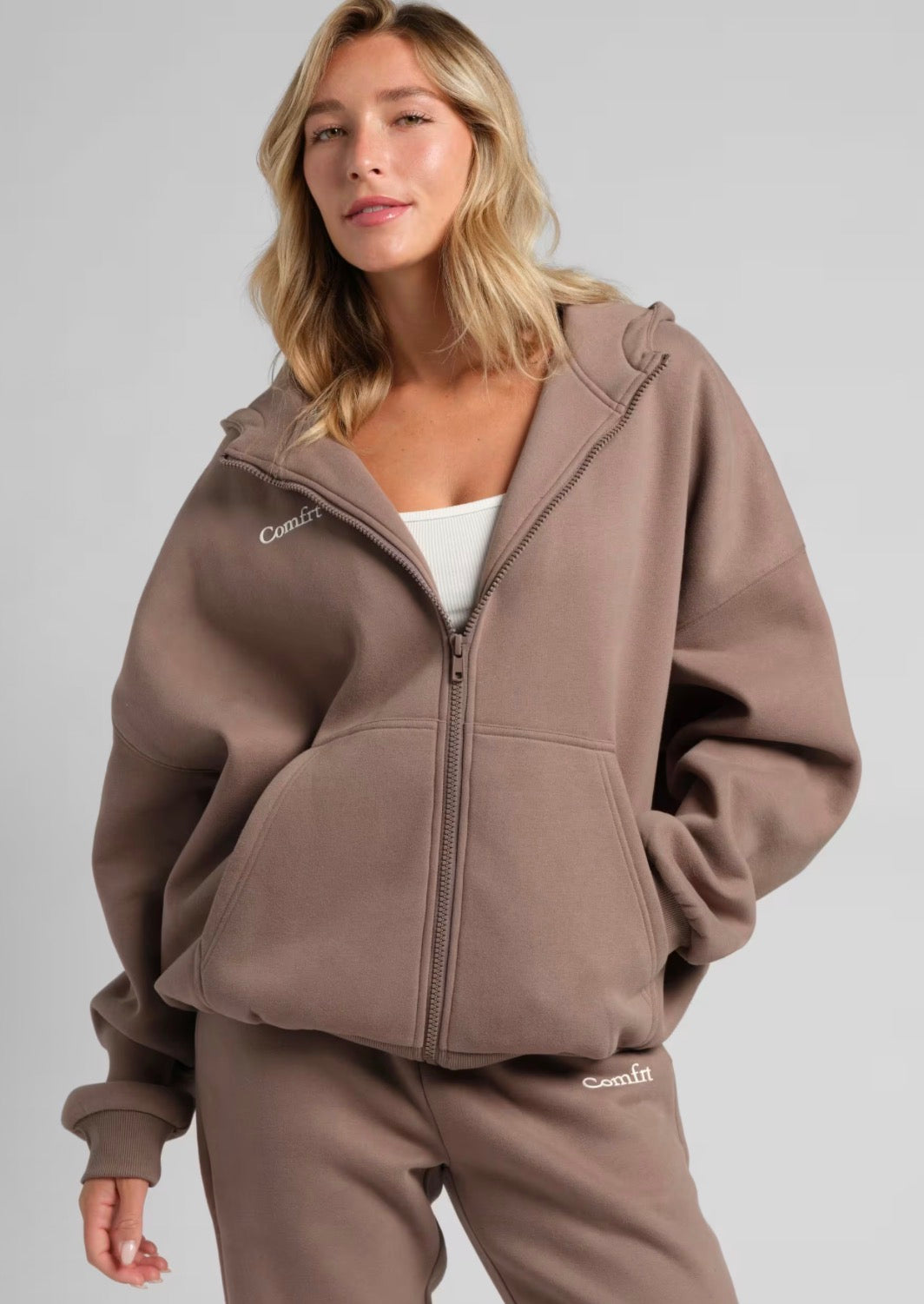 Comfrt Zip-up Hoodie