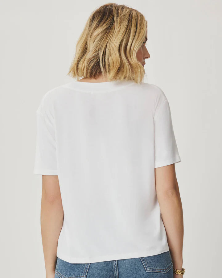 Splendid Bamboo Blend V-neck Tee